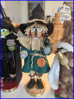 Steinbach Wizard of Oz Nutcracker Complete 5 Pc Set Handmade Germany Steinbach Wizard of Oz Nutcracker Complete 5 Pc Set Handmade Germany
