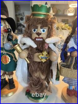 Steinbach Wizard of Oz Nutcracker Complete 5 Pc Set Handmade Germany Steinbach Wizard of Oz Nutcracker Complete 5 Pc Set Handmade Germany