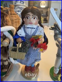Steinbach Wizard of Oz Nutcracker Complete 5 Pc Set Handmade Germany Steinbach Wizard of Oz Nutcracker Complete 5 Pc Set Handmade Germany