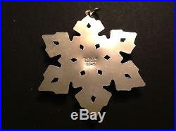 Sterling Silver Gorham Annual Snowflake Ornament
