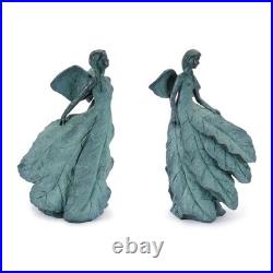 Stone Garden Fairy Statue (Set of 2)