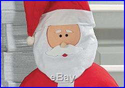 Stuffable Santa Christmas Porch Greeter Indoor/Outdoor Holiday Decor 50H