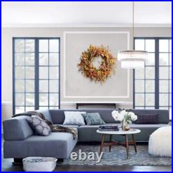 Stunning 24-Inch Fall Wreath for Front Door Perfect for Thanksgiving Decor
