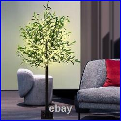 Stunning 6FT Olive Tree with Energy-Saving LED Lights Indoor & Outdoor Decor
