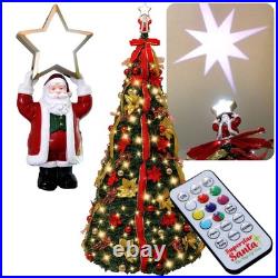 Superstar Santa Pop-Up Christmas Tree