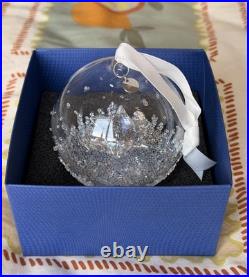 Swarovski Christmas Crystal Bauble Ornament 2014 Retired