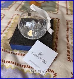 Swarovski Christmas Crystal Bauble Ornament 2014 Retired Swarovski Christmas Crystal Bauble Ornament 2014 Retired