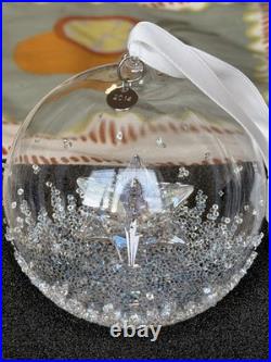 Swarovski Christmas Crystal Bauble Ornament 2014 Retired Swarovski Christmas Crystal Bauble Ornament 2014 Retired