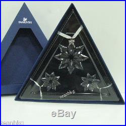 Swarovski Christmas Set 2013, An. Ed. Large & 2 Little Star Ornament MIB 5004492
