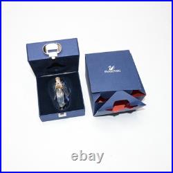 Swarovski Crystal Memories 2000 Angel Ornament Hands Up Gold Trim COA, Box Gift