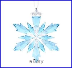 Swarovski Frozen Snowflake Ornament, clear/aqua crystal authentic MIB 5286457
