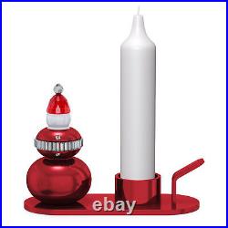 Swarovski Holiday Cheers Santa Claus Candle Holder -5596392 New