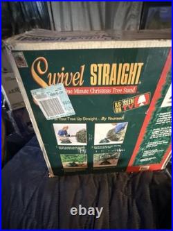 Swivel Straight The One Minute Christmas Tree Stand Up to 10' 100lb Used Swivel Straight The One Minute Christmas Tree Stand Up to 10' 100lb Used