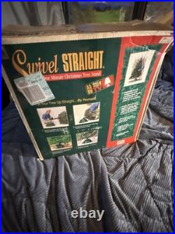 Swivel Straight The One Minute Christmas Tree Stand Up to 10' 100lb Used Swivel Straight The One Minute Christmas Tree Stand Up to 10' 100lb Used