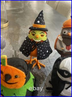 TARGET BIRDS Featherly Friends Halloween & Fall Lot of 11 GRADY CLAWSON ZORRO