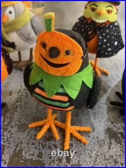 TARGET BIRDS Featherly Friends Halloween & Fall Lot of 11 GRADY CLAWSON ZORRO