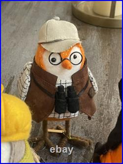 TARGET BIRDS Featherly Friends Halloween & Fall Lot of 11 GRADY CLAWSON ZORRO