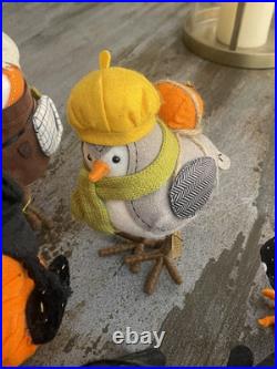 TARGET BIRDS Featherly Friends Halloween & Fall Lot of 11 GRADY CLAWSON ZORRO