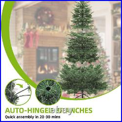 TAUS 7.5ft Layered Christmas Tree with 1319 PE & PVC Mixed Branch Tips