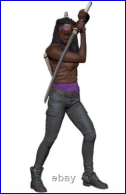 THE WALKING DEAD City Hallmark Complete 6 AMC Rick Merle Michonne Negan Daryl