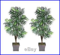 TWO 6′ Phoenix Palm x5 Artificial Tree Silk Plant with NO Pot 958