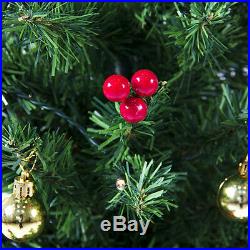 Table Top Decorated Christmas Tree Battery Operated Small Lighted Xmas Tree 22
