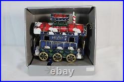 Target 04 Holiday Home Accents Merry Christmas Train Stocking Holder Caboose NEW