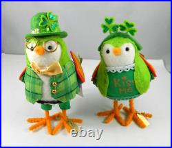 Target Spritz 2020 St Patrick’s Day Birds Pair of 2 Laddie and Lucky with Tags