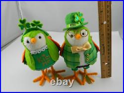 Target Spritz 2020 St Patrick's Day Birds Pair of 2 Laddie and Lucky with Tags