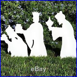 Teak Isle Christmas Outdoor Complete Nativity Scene Standard