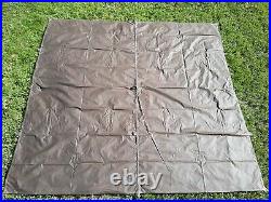 Tentsmiths 8' x 8' Oilskin Tarp with reinfirced center loop