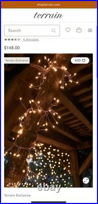 Terrain Stargazer CLIMBING VINE GARLAND 15ft NEW