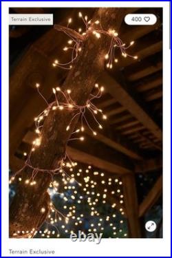 Terrain Stargazer Climbing Vine String Light Garland 30ft NEW
