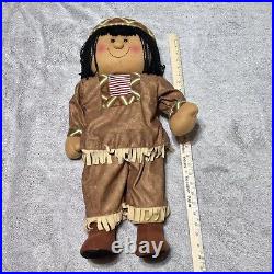 Thanksgiving Decor Pilgrim Native American Indian 25 Prima Creations Weighted