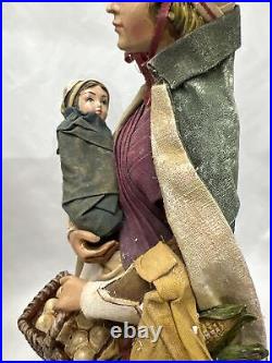 Thanksgiving Pilgrims Dept 56 Settlers Farmers Figurines Musket 12 Family