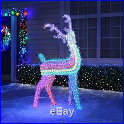 The 4′ Deer Christmas LED Light Holiday Sculpture