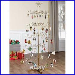 The 6' Rotating Ornament Display Christmas Tree Rotates
