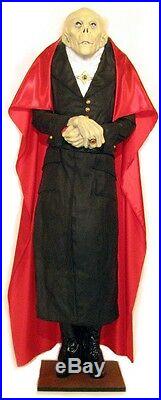 The Count Draucla animated life size prop Halloween statue NEW vampire prop