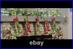 The Grinch Christmas Tree Ornaments Garland Lights Tree Topper Skirt HIGE LOT