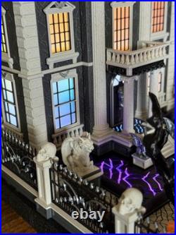 The Haunted Manor by FULV, LED Colour Changing, Halloween Decor, 10.7inx14.6in The Haunted Manor by FULV, LED Colour Changing, Halloween Decor, 10.7inx14.6in