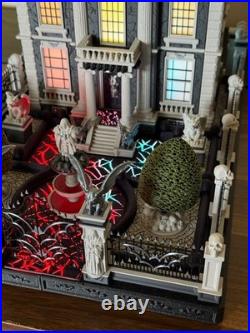 The Haunted Manor by FULV, LED Colour Changing, Halloween Decor, 10.7inx14.6in The Haunted Manor by FULV, LED Colour Changing, Halloween Decor, 10.7inx14.6in