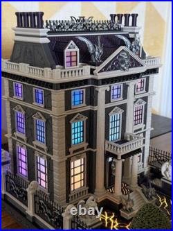 The Haunted Manor by FULV, LED Colour Changing, Halloween Decor, 10.7inx14.6in The Haunted Manor by FULV, LED Colour Changing, Halloween Decor, 10.7inx14.6in