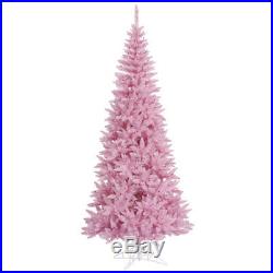 The Holiday Aisle 5.5′ Pink Fir Artificial Christmas Tree with Stand