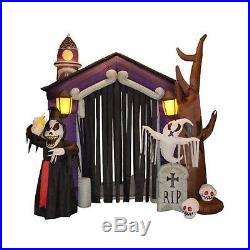 The Holiday Aisle Halloween Inflatable Haunted House Decoration