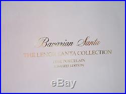 The Lenox Santa Collection Limited Edition Titled Bavarian Santa 1993 In Box
