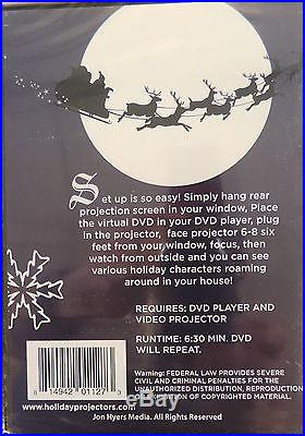 The Original Virtual Santa Claus in the Window DVD Projection Decoration