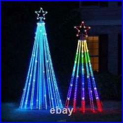 The Star Bright 6′ Choreographed Light Show Christmas Tree