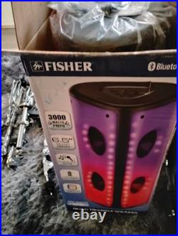 The Title Of The Bluetooth Speaker Name Is Fisher It Play Good