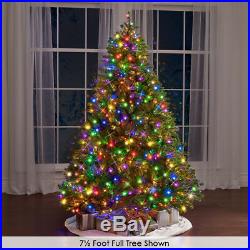 The World Best Prelit Douglas Fir FULL MULTI 4.5 Christmas Tree LED Lights