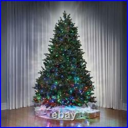 The World's Best Concolor Light Balsam Fir 7.5' Full Christmas Tree White/Multi
